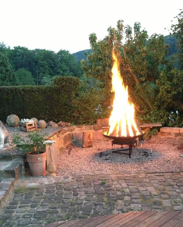 Burg Freienstein Blick 4 Sterne Mit Sauna Gammelsbach Luaran gambar